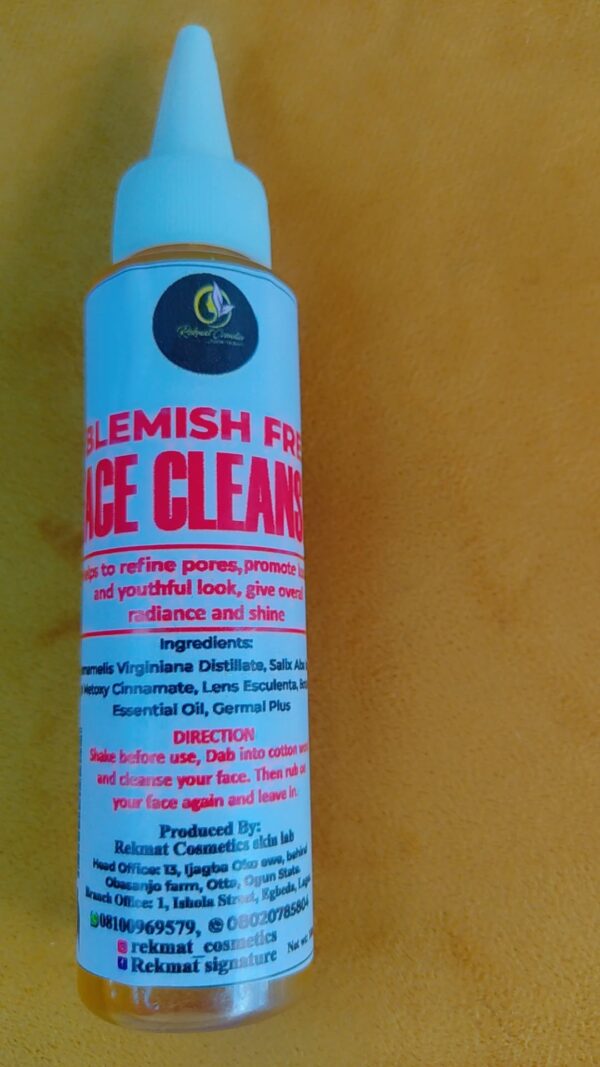 Blemish free face Cleanser