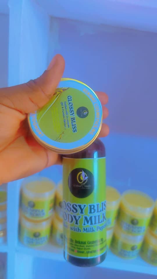 Glossy bliss body lotion